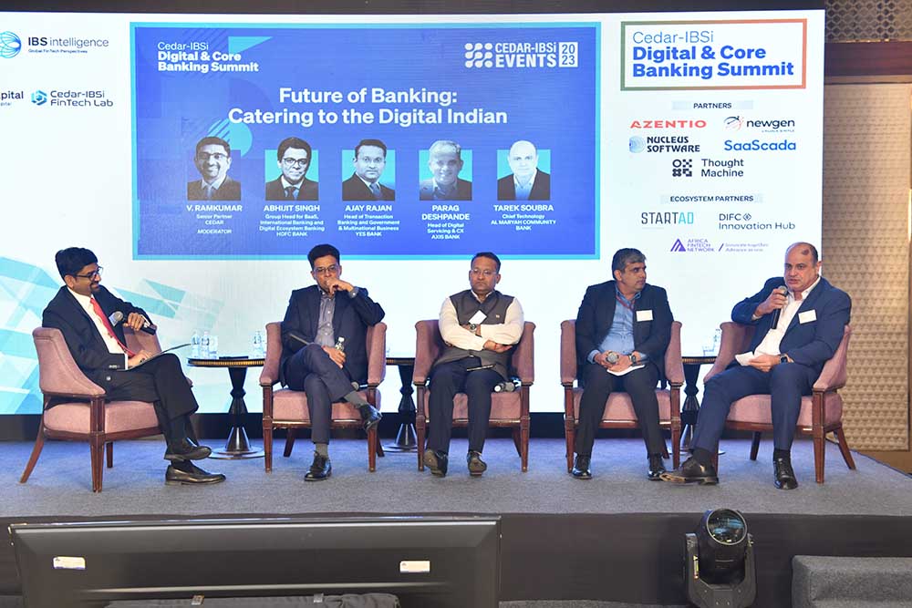 V Ramkumar moderating a panel 