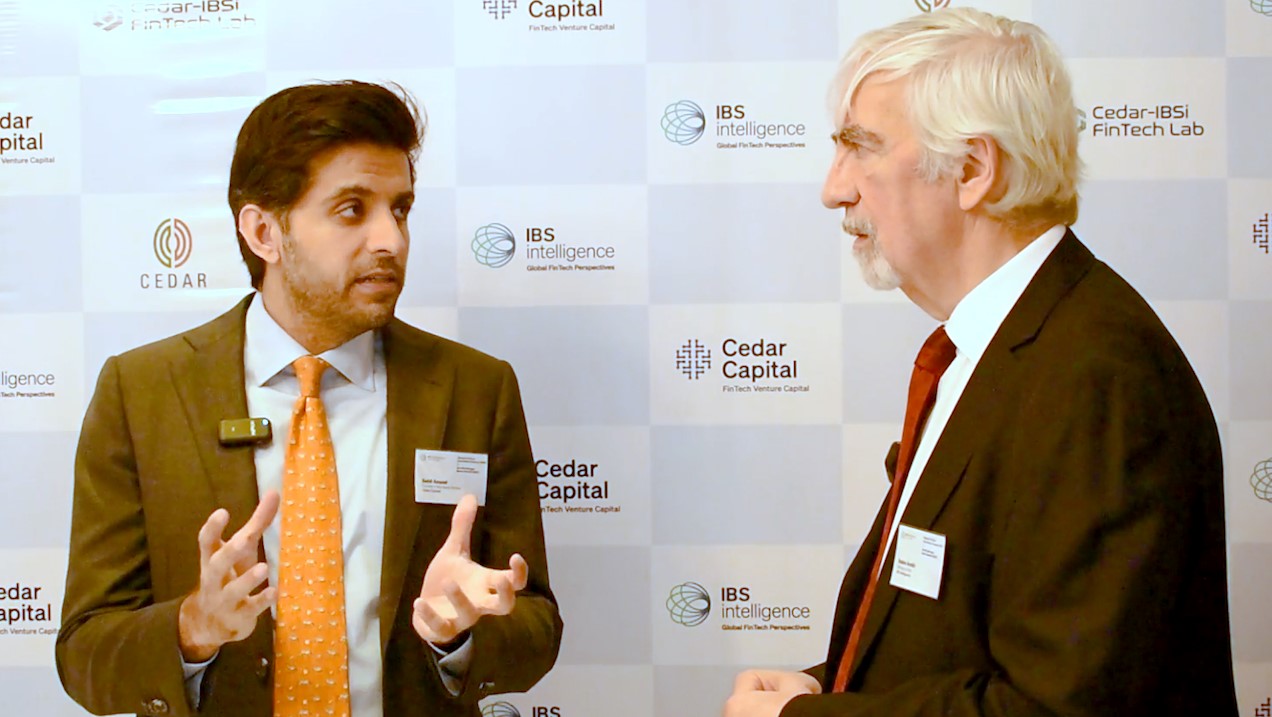 Sahil Anand, Founder, MD of Cedar Capital. Robin Amlot, Editor in Chief, IBSi